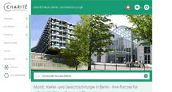 Desktop Screenshot of mkg.charite.de