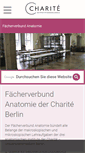 Mobile Screenshot of anatomie.charite.de