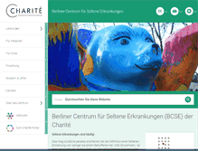 Tablet Screenshot of bcse.charite.de