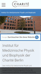 Mobile Screenshot of biophysik.charite.de