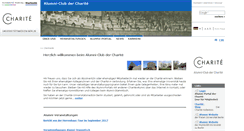 Desktop Screenshot of alumni.charite.de