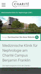 Mobile Screenshot of nephro-cbf.charite.de