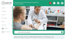 Desktop Screenshot of haema-onko-cvk.charite.de