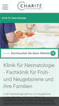 Mobile Screenshot of neonatologie.charite.de