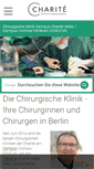 Mobile Screenshot of chirurgie.charite.de