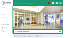 Desktop Screenshot of kinderneurochirurgie.charite.de