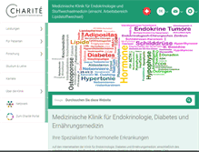 Tablet Screenshot of endokrinologie.charite.de