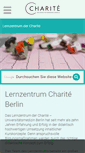 Mobile Screenshot of lernzentrum.charite.de