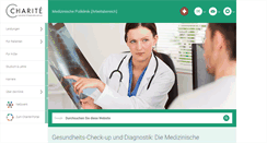 Desktop Screenshot of med-poli.charite.de