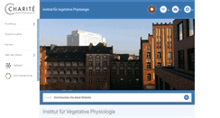 Desktop Screenshot of medphysiol.charite.de