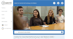 Desktop Screenshot of gender.charite.de